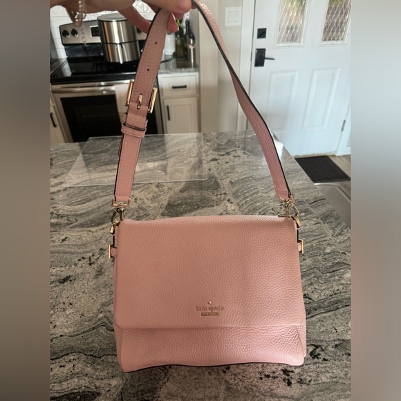 Kate Spade pink leather purse with duster bag - Picture 2 of 5